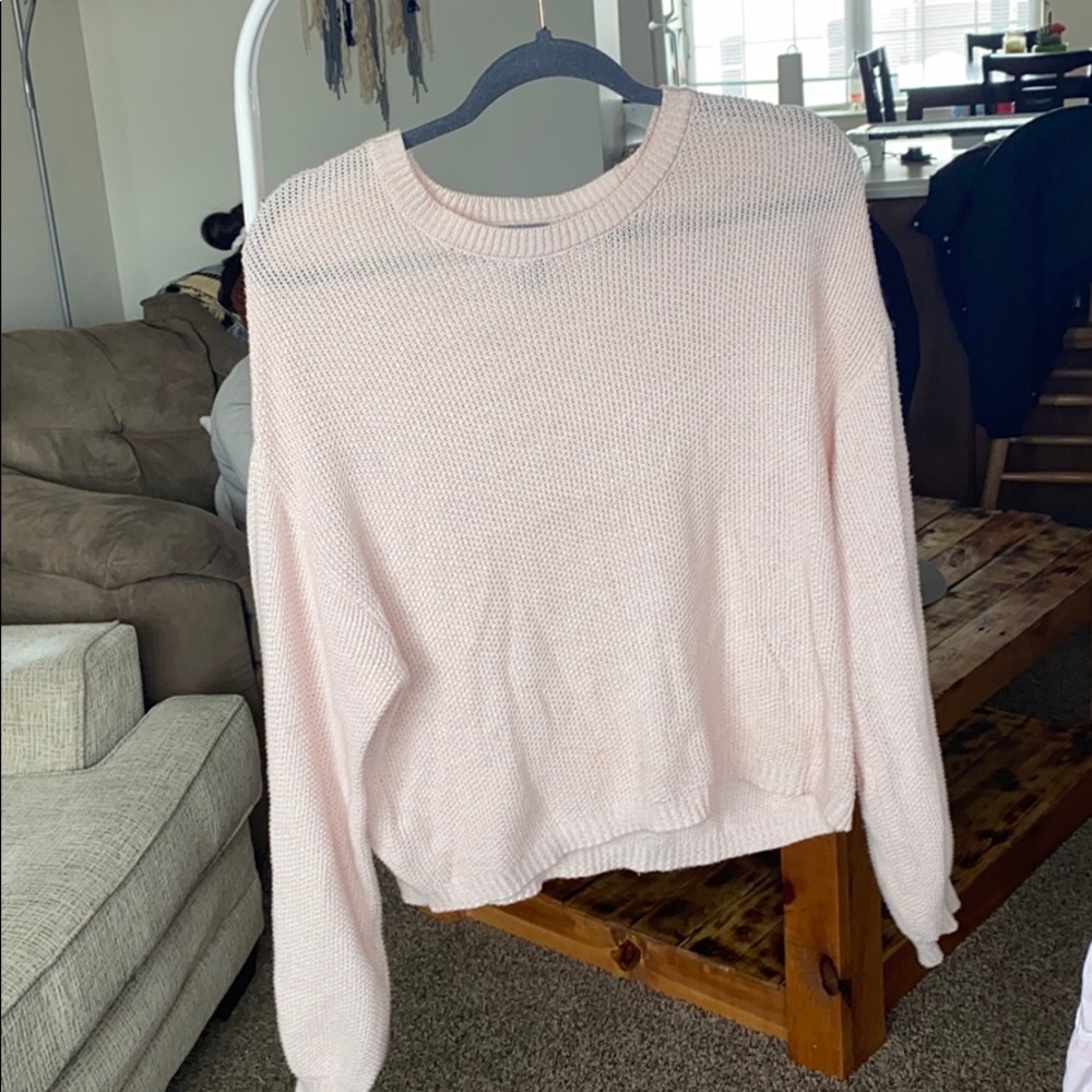 Charlotte Russe balloon sleeve sweater